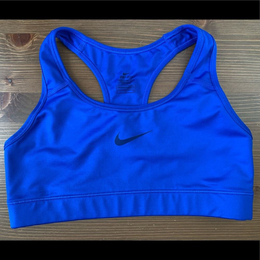 Nike Dri-Fit Women’s Blue Sports Bra